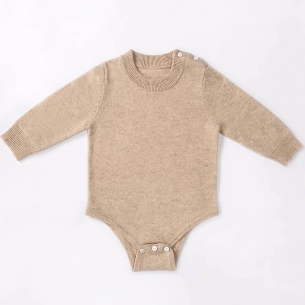 NWT cashmere onesies size 6-9 months